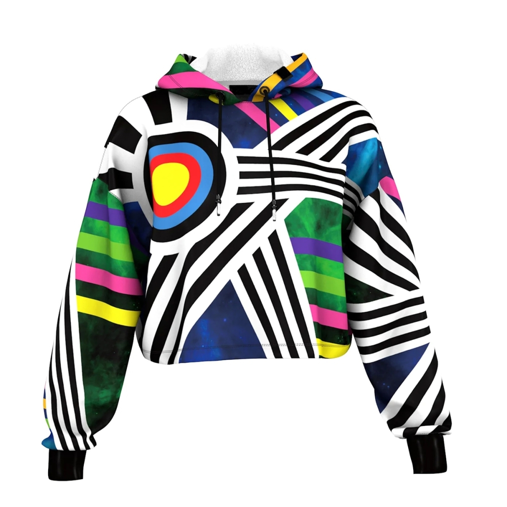 Sublimation Cropped Hoodies